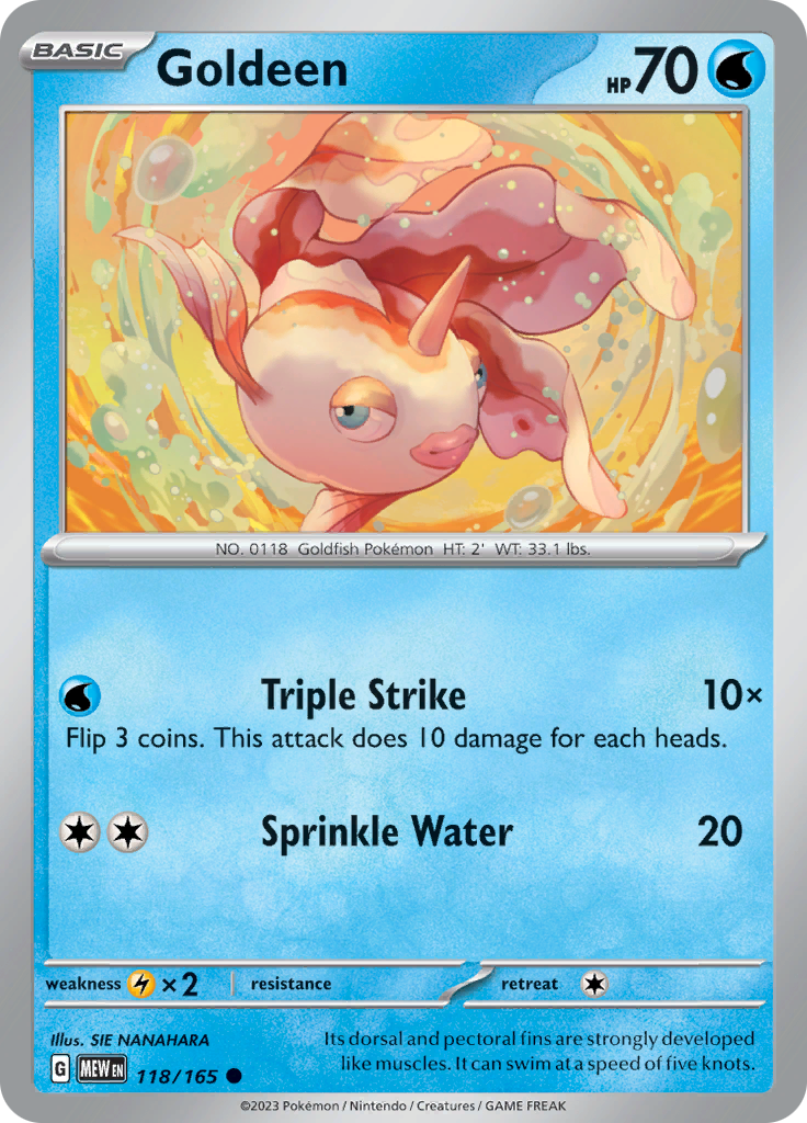 Goldeen (118/165) [Scarlet & Violet 151] | Odin's Place