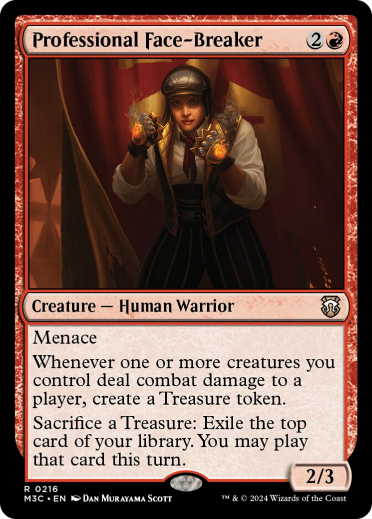 Professional Face-Breaker [Modern Horizons 3 Commander] | Odin's Place