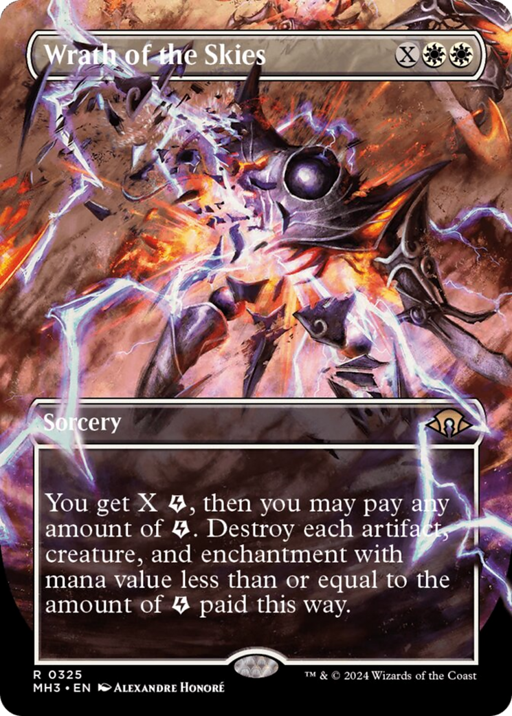 Wrath of the Skies (Borderless) [Modern Horizons 3] | Odin's Place