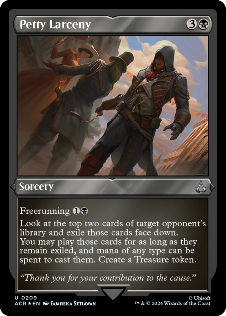 Petty Larceny (Foil Etched) [Assassin's Creed] | Odin's Place