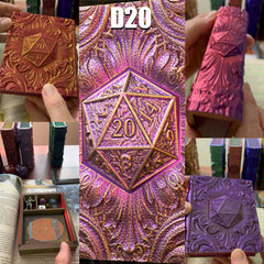 D20 Storage Tome for TTRPG, MTG, Pokemon, D&D Gaming! | Odin's Place