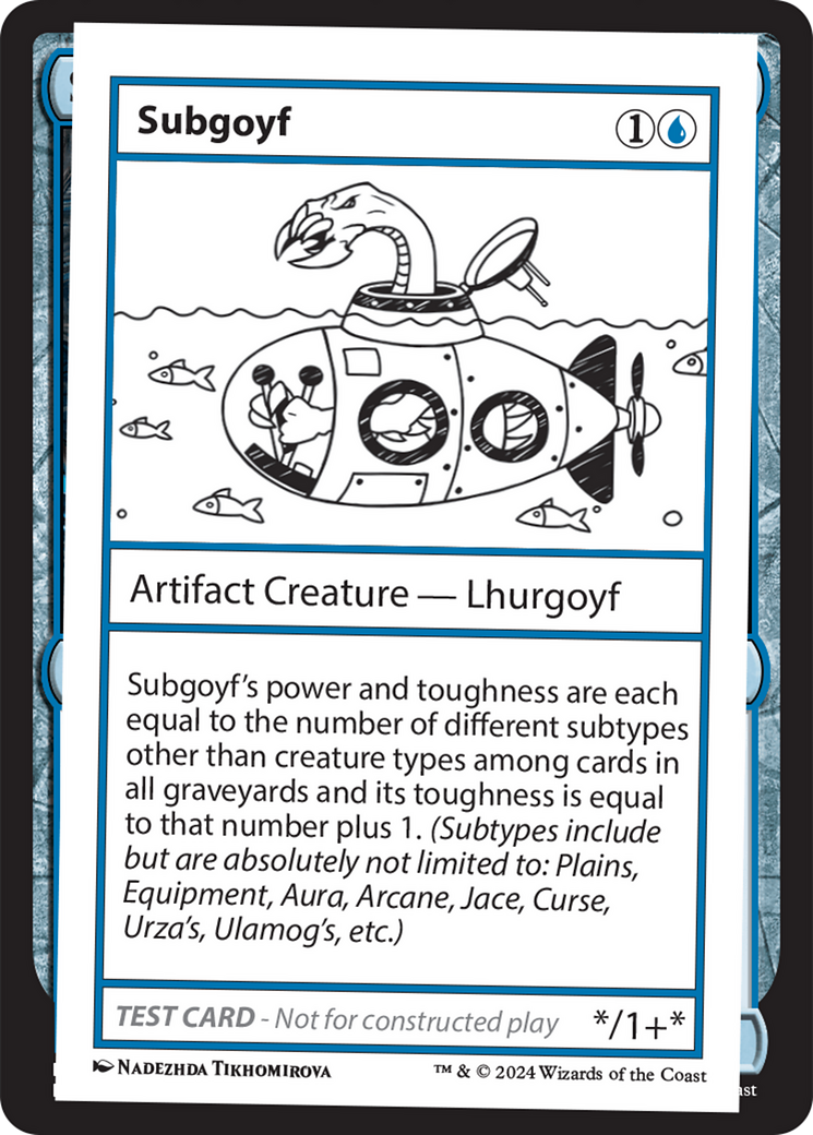 Subgoyf [Mystery Booster 2 Playtest Cards] | Odin's Place