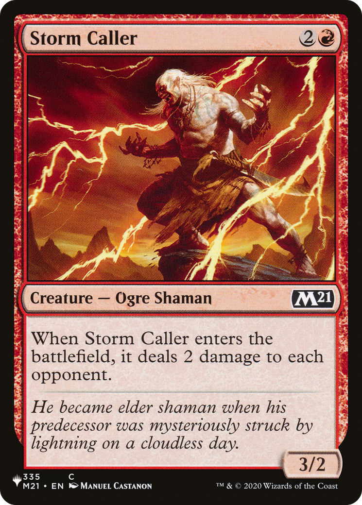Storm Caller [The List] | Odin's Place