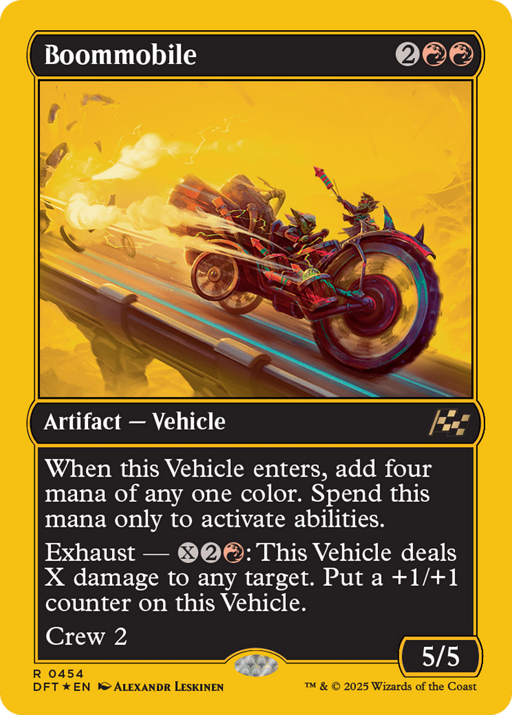 Boommobile (First-Place Foil) [Aetherdrift] | Odin's Place