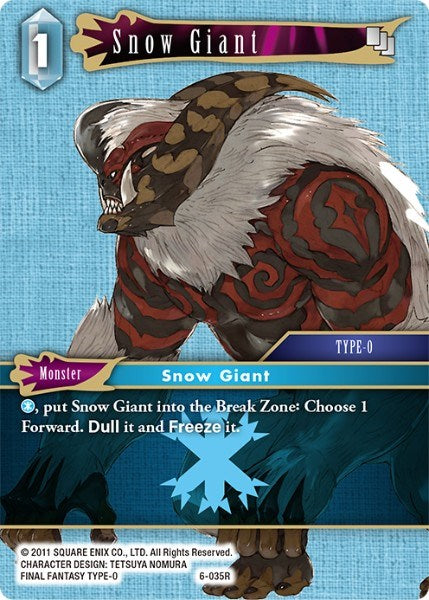 Snow Giant [Opus VI] | Odin's Place