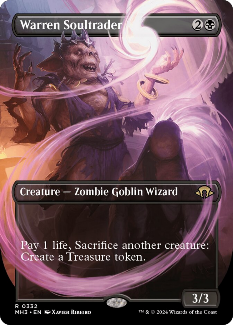 Warren Soultrader (Borderless) [Modern Horizons 3] | Odin's Place