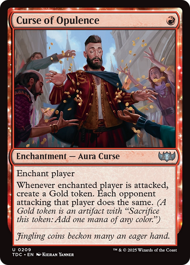 Curse of Opulence [Tarkir: Dragonstorm Commander] | Odin's Place
