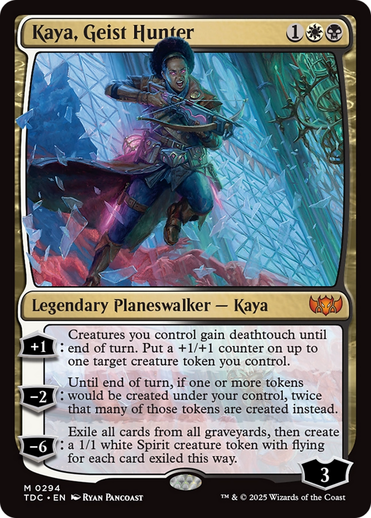 Kaya, Geist Hunter [Tarkir: Dragonstorm Commander] | Odin's Place