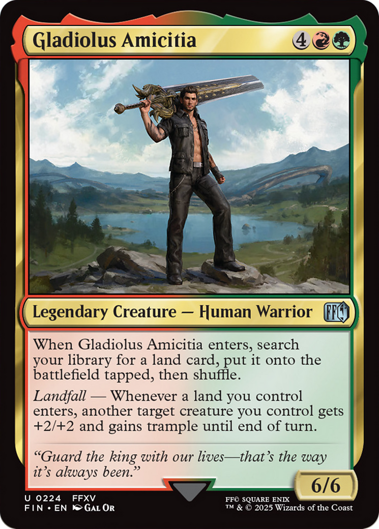 Gladiolus Amicitia [FINAL FANTASY] | Odin's Place