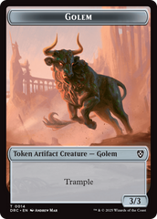 Golem (0014) // Golem (0015) Double-Sided Token [Aetherdrift Tokens] | Odin's Place