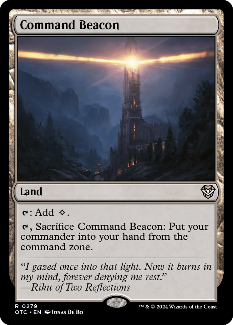 Command Beacon [Outlaws of Thunder Junction Commander] | Odin's Place