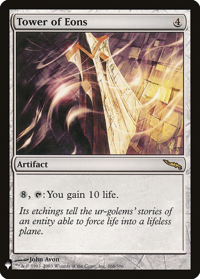 Tower of Eons [The List] | Odin's Place