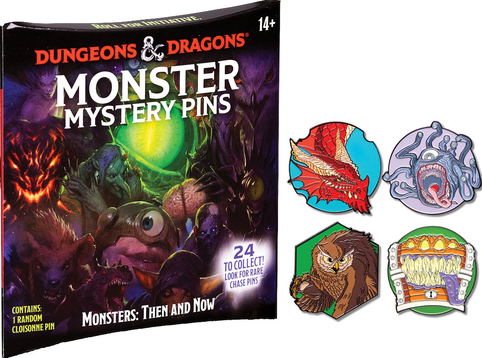 Dungeons & Dragons: Monster Mystery Pins Blind Box | Odin's Place