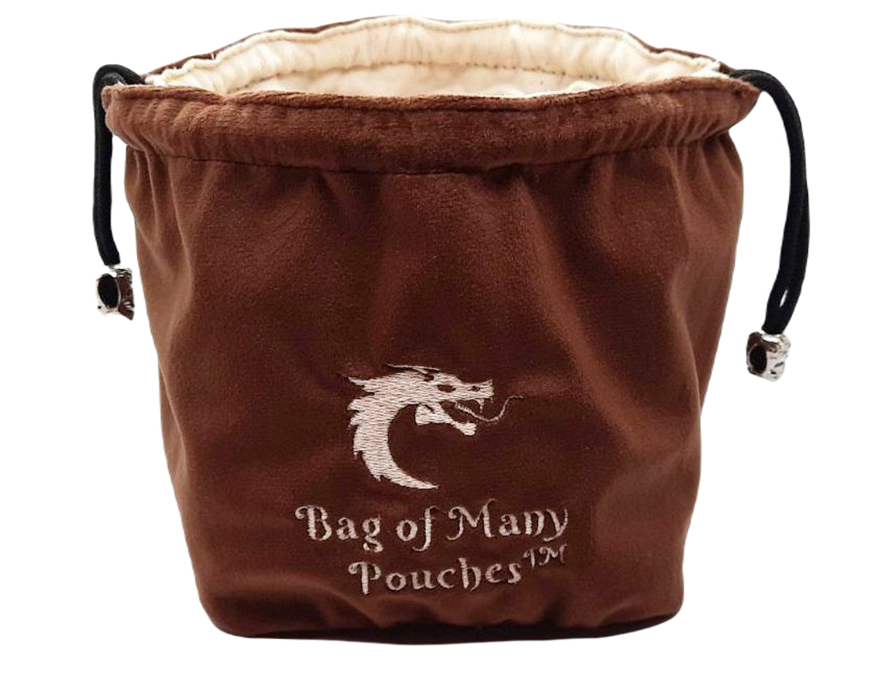Old School Dice Bag of Many Pouches: Brown | Odin's Place
