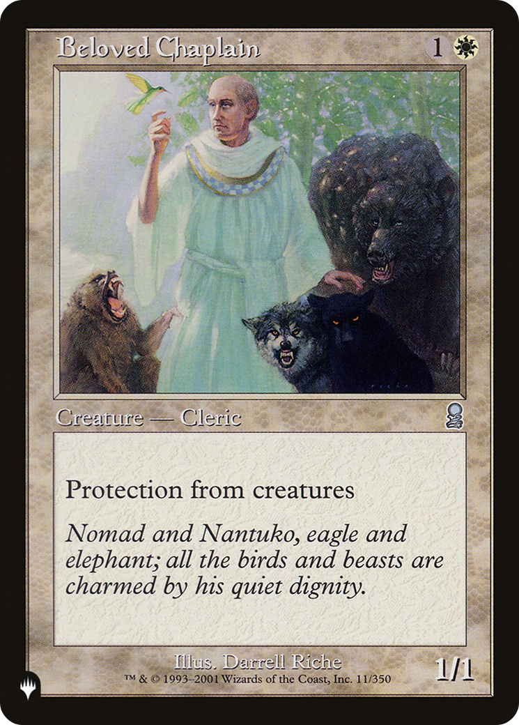 Beloved Chaplain [The List] | Odin's Place