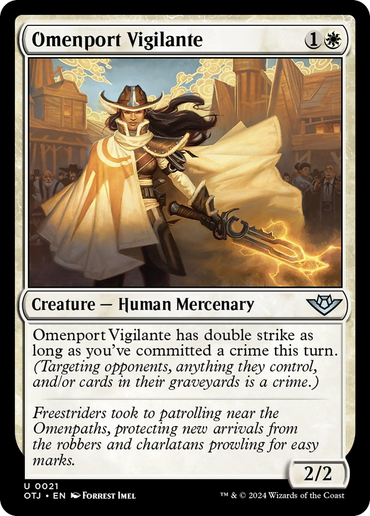 Omenport Vigilante [Outlaws of Thunder Junction] | Odin's Place