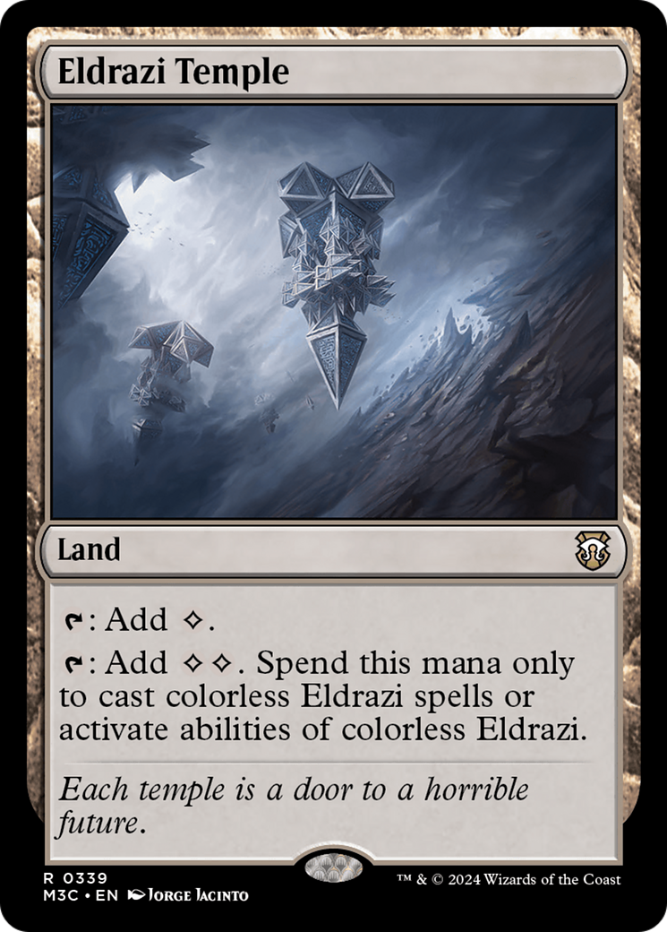 Eldrazi Temple (Ripple Foil) [Modern Horizons 3 Commander] | Odin's Place
