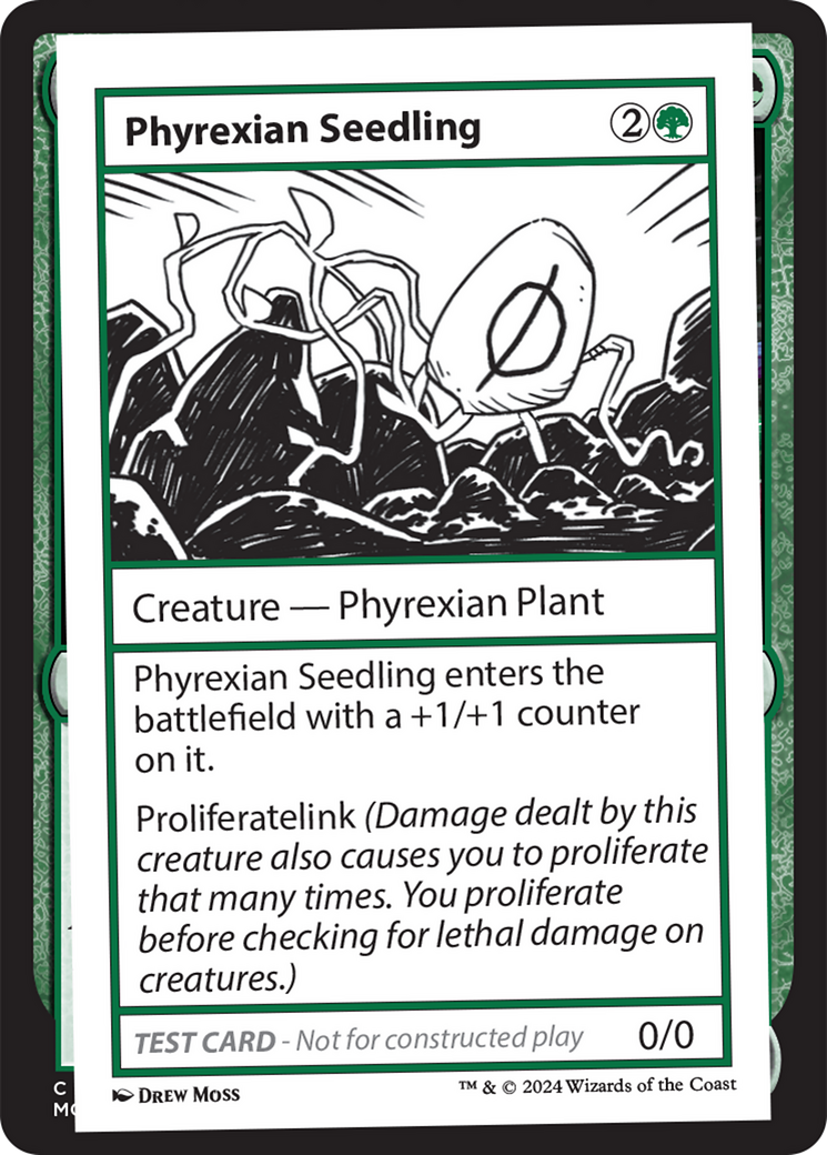 Phyrexian Seedling [Mystery Booster 2 Playtest Cards] | Odin's Place