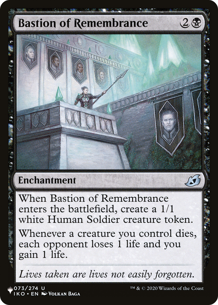 Bastion of Remembrance [The List] | Odin's Place