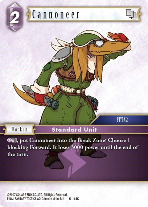 Cannoneer [Opus V] | Odin's Place