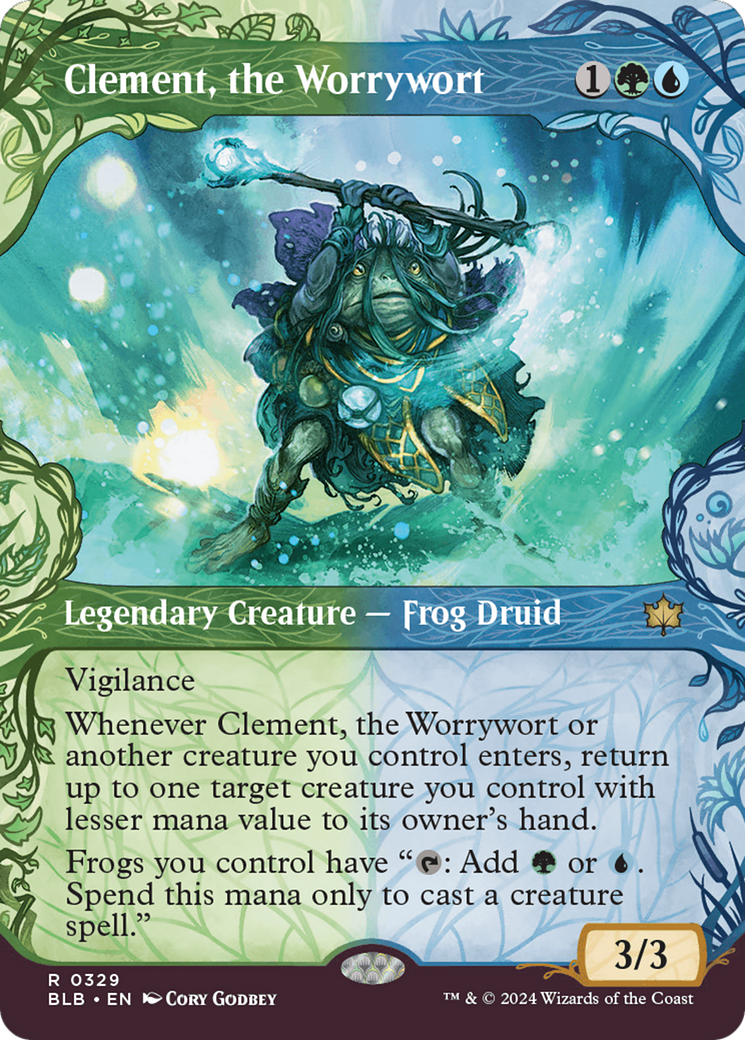 Clement, the Worrywort (Showcase) [Bloomburrow] | Odin's Place
