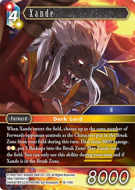 Xande [Resurgence of Power] | Odin's Place