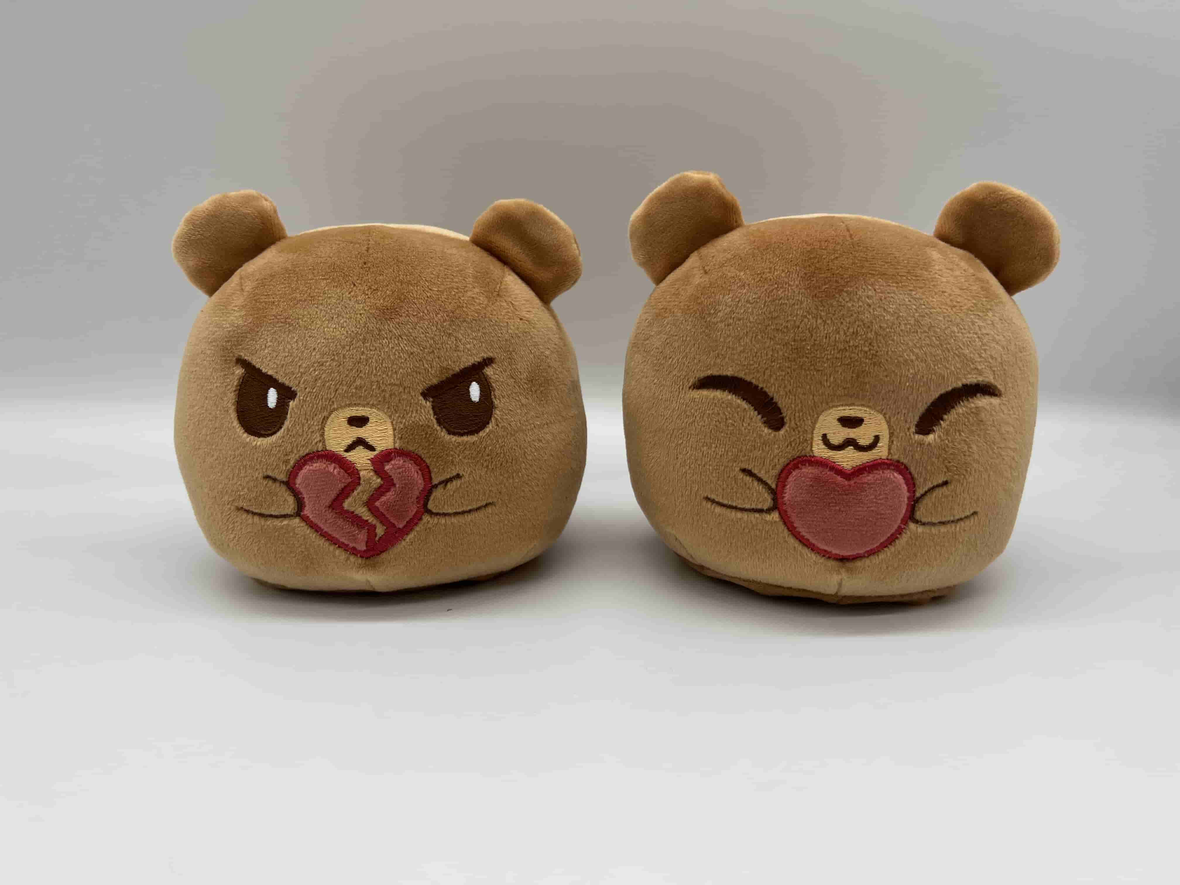 Plushiverse Reversible Plush: 4 inch Beary Loving | Odin's Place