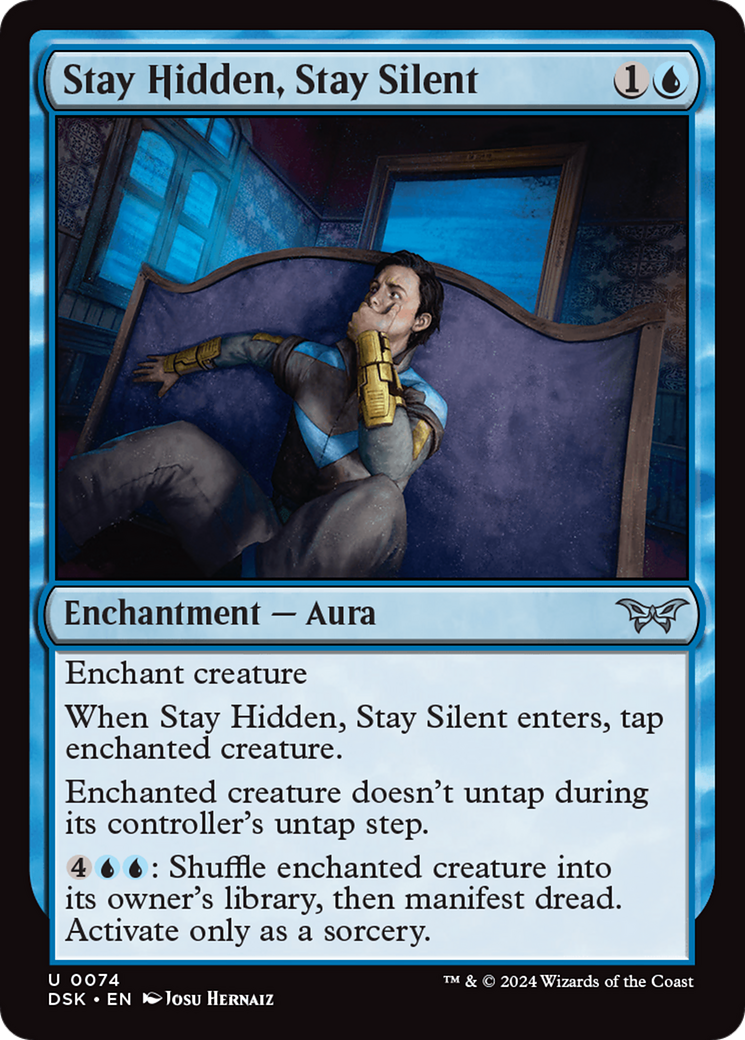 Stay Hidden, Stay Silent (0074) [Duskmourn: House of Horror] | Odin's Place