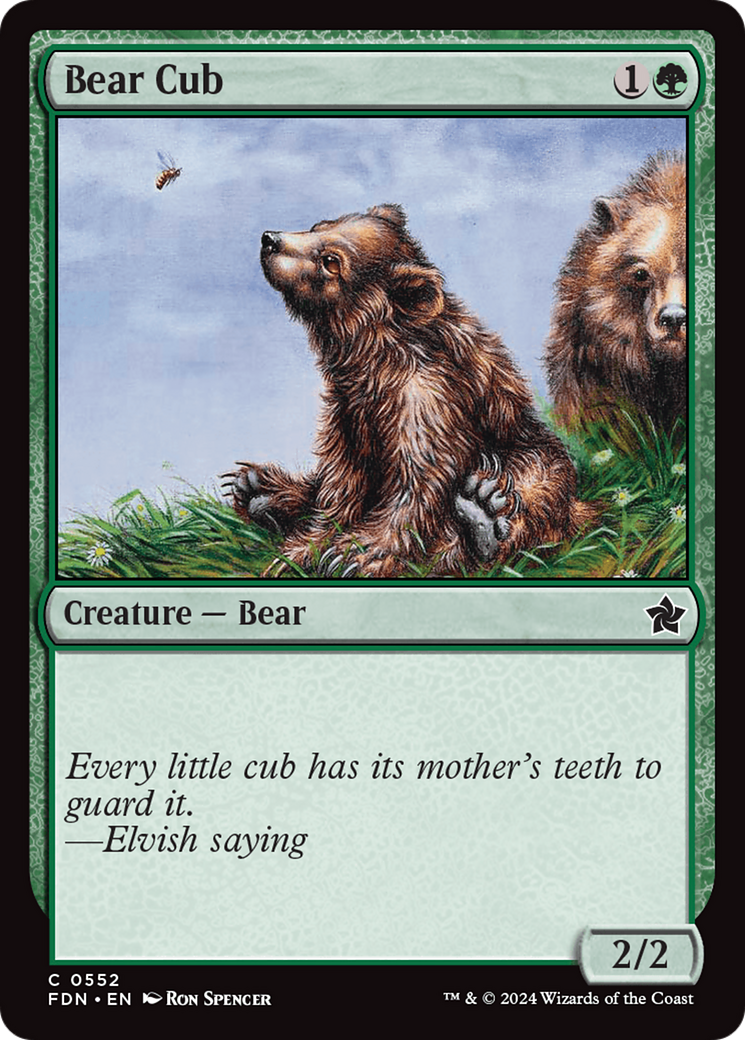 Bear Cub [Foundations] | Odin's Place