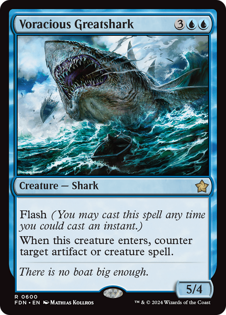 Voracious Greatshark [Foundations] | Odin's Place