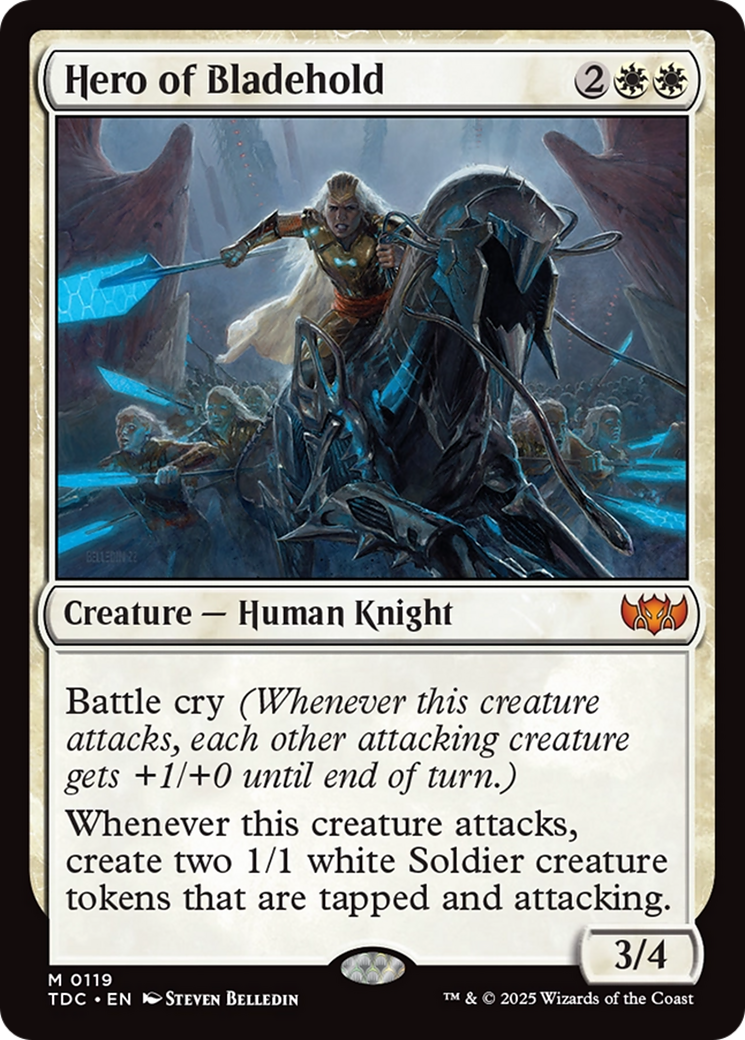 Hero of Bladehold [Tarkir: Dragonstorm Commander] | Odin's Place
