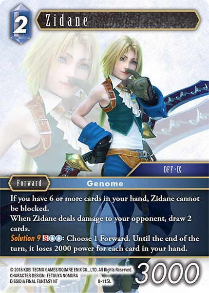 Zidane [Opus VIII] | Odin's Place