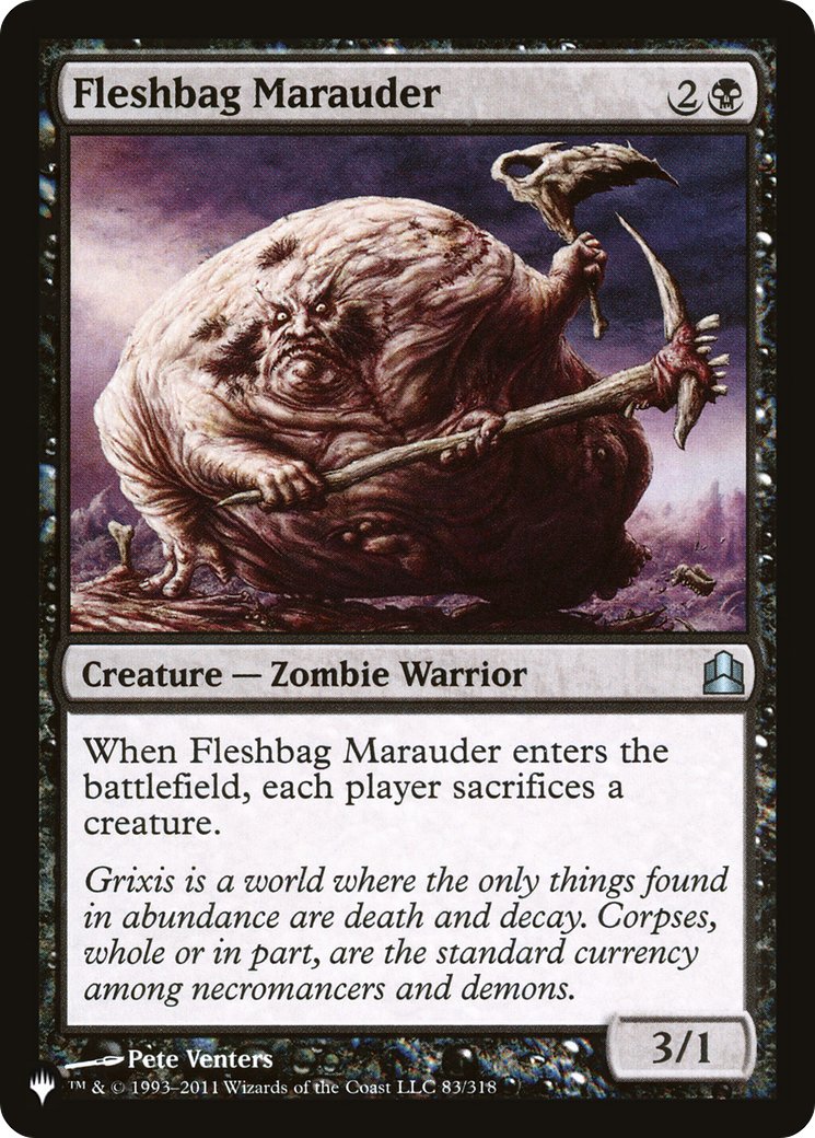 Fleshbag Marauder [The List] | Odin's Place