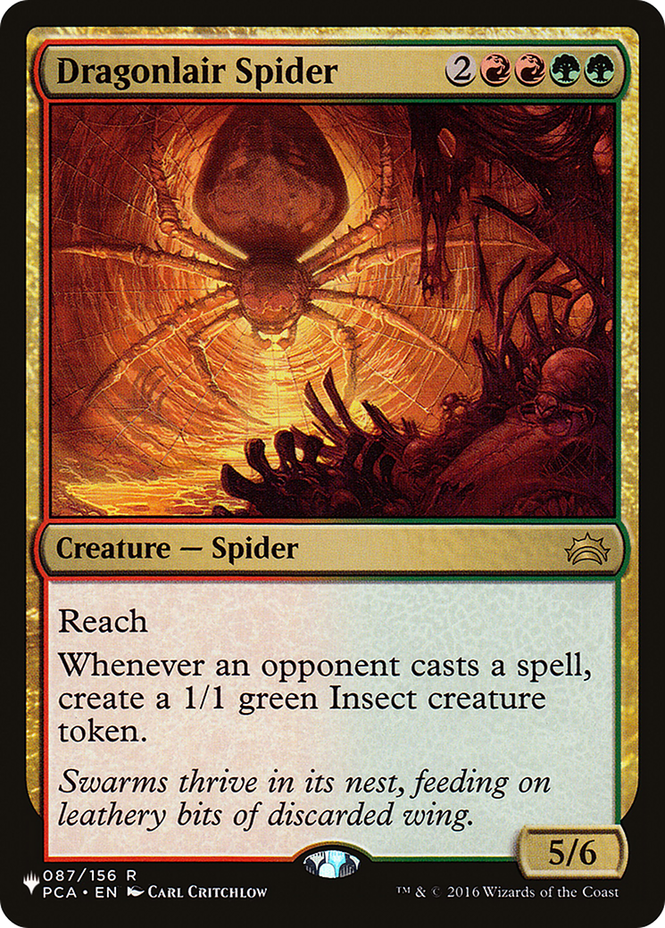 Dragonlair Spider [The List] | Odin's Place