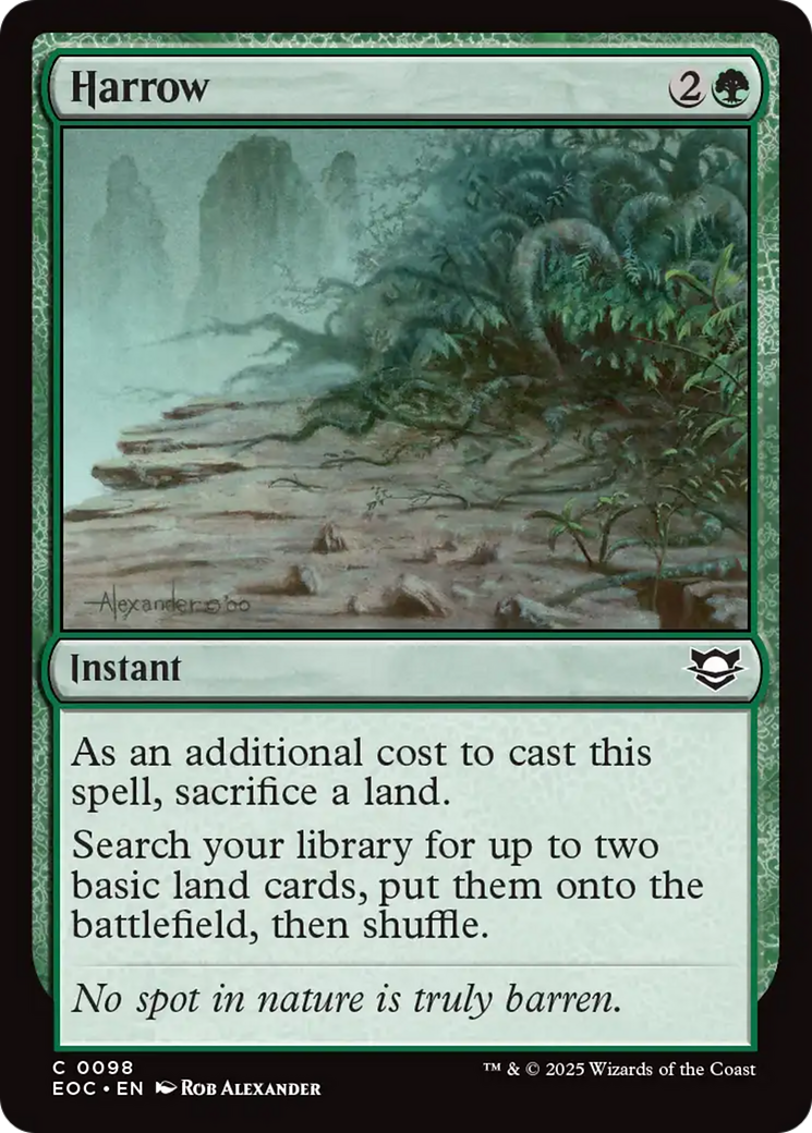 Harrow [Edge of Eternities Commander] | Odin's Place