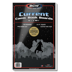 BCW 100 count Current Comic Boards | Odin's Place