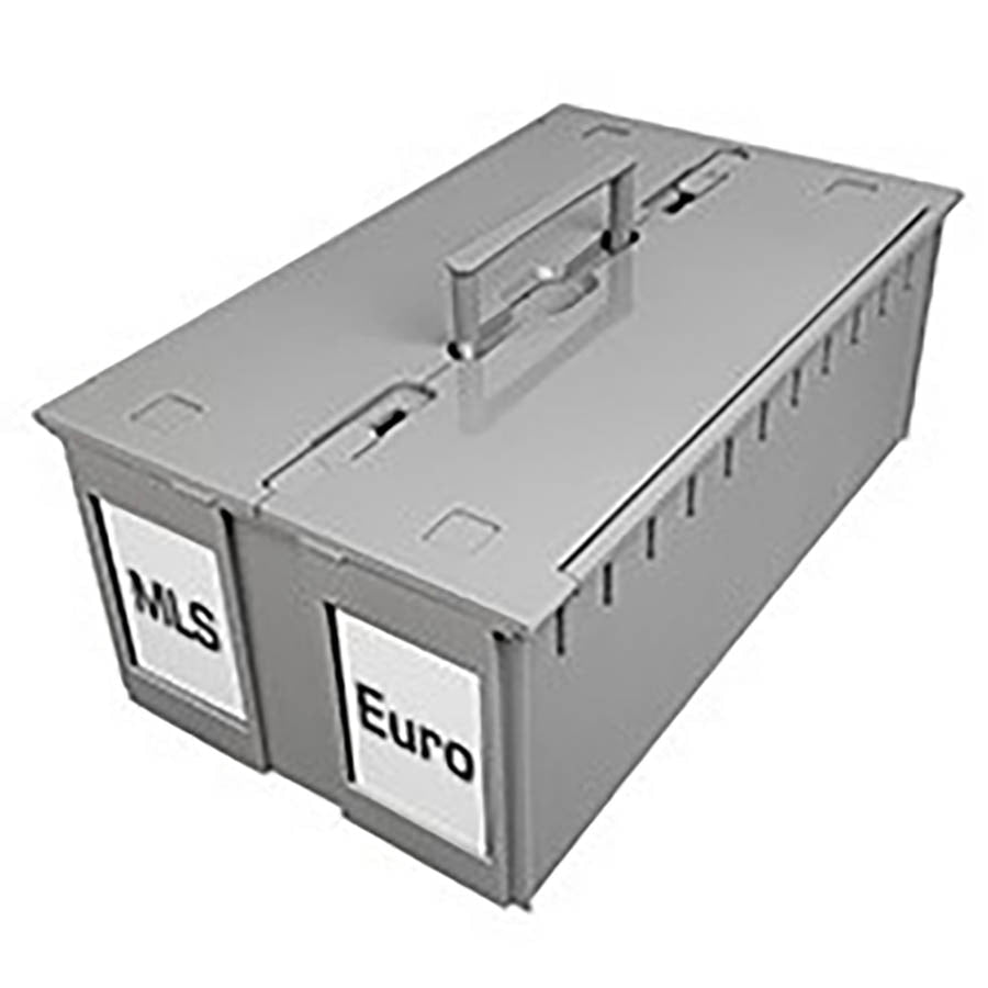 BCW Graded Card Bin 2-Row: Gray | Odin's Place