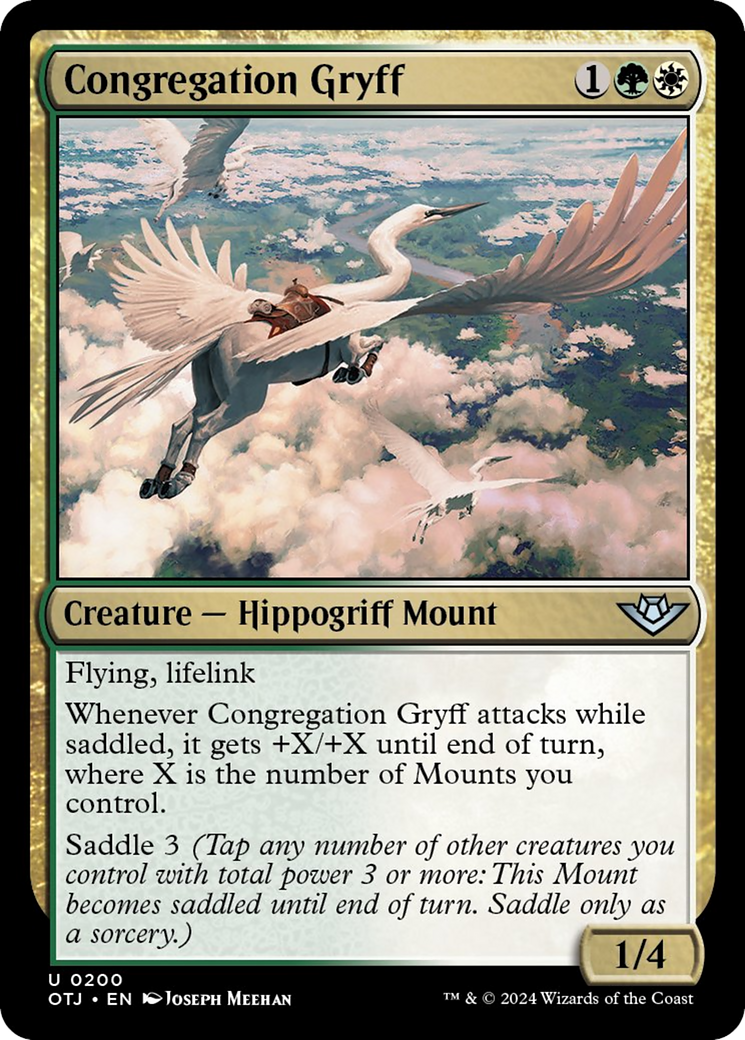 Congregation Gryff [Outlaws of Thunder Junction] | Odin's Place