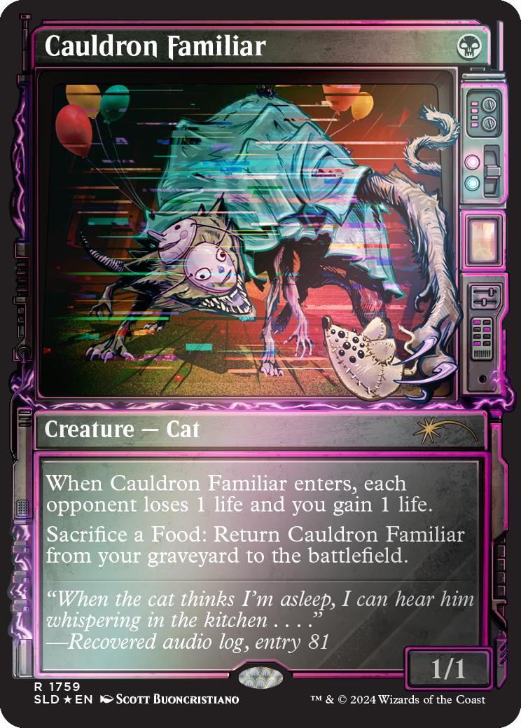 Cauldron Familiar (Rainbow Foil) [Secret Lair Drop Series] | Odin's Place