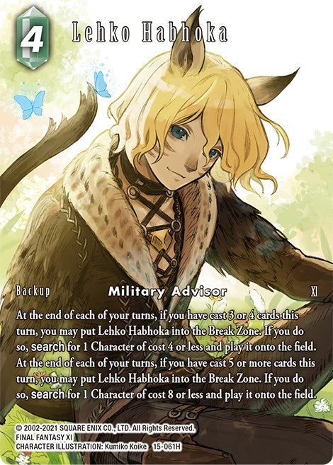 Lehko Habhoka (Full Art) [Crystal Dominion] | Odin's Place