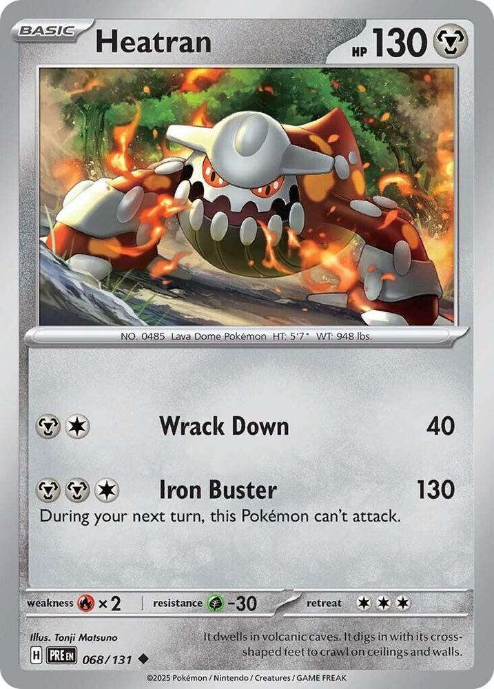 Heatran (068/131) [Scarlet & Violet: Prismatic Evolutions] | Odin's Place