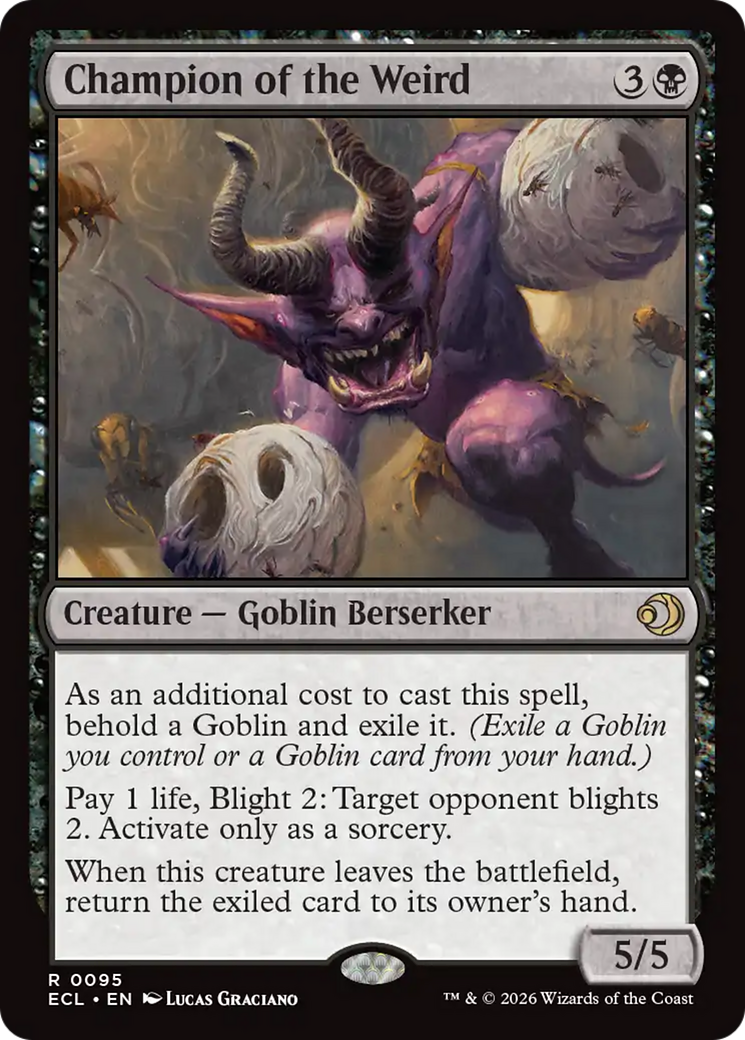 Champion of the Weird [Lorwyn Eclipsed] | Odin's Place