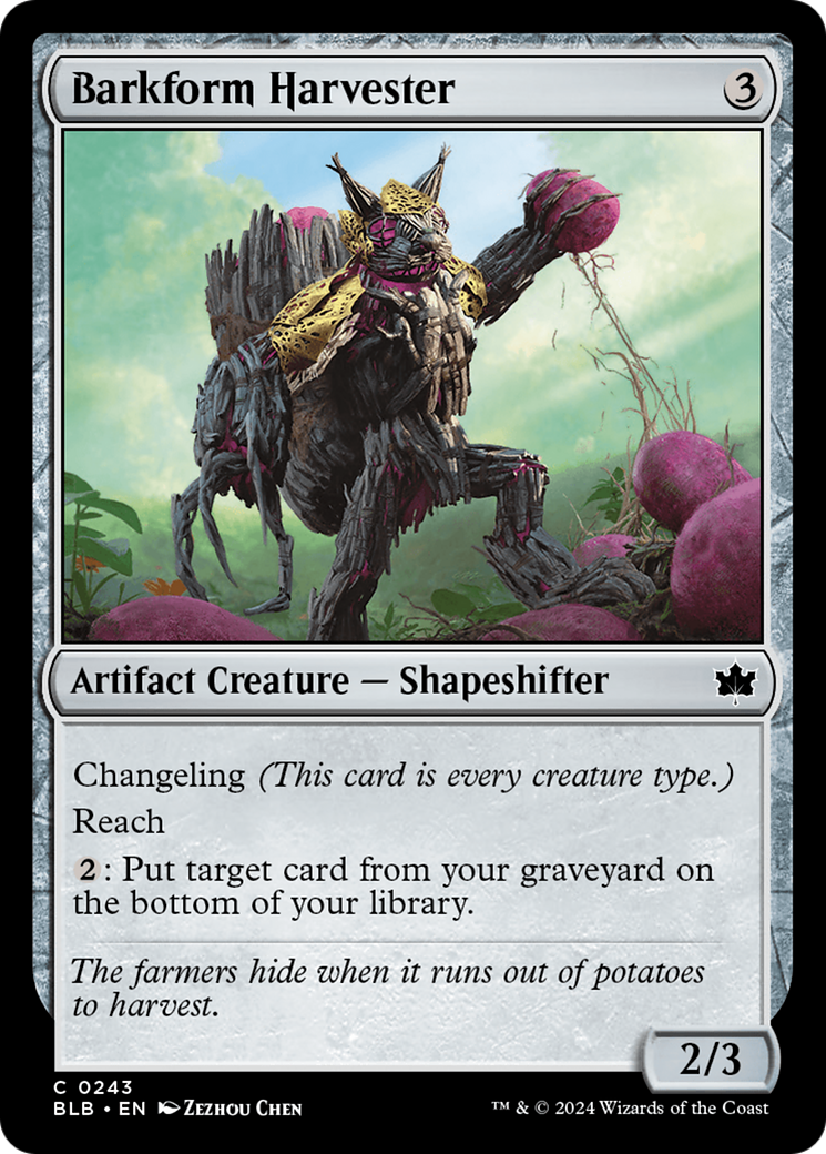 Barkform Harvester [Bloomburrow] | Odin's Place