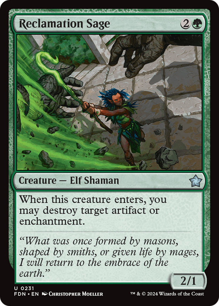 Reclamation Sage [Foundations] | Odin's Place