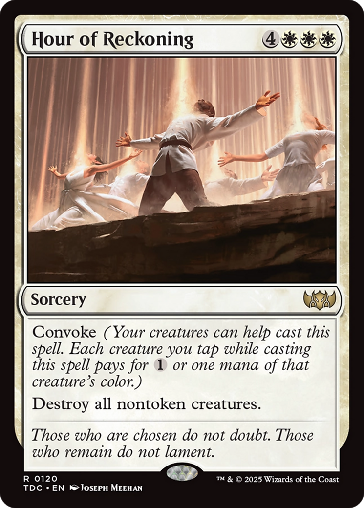 Hour of Reckoning [Tarkir: Dragonstorm Commander] | Odin's Place
