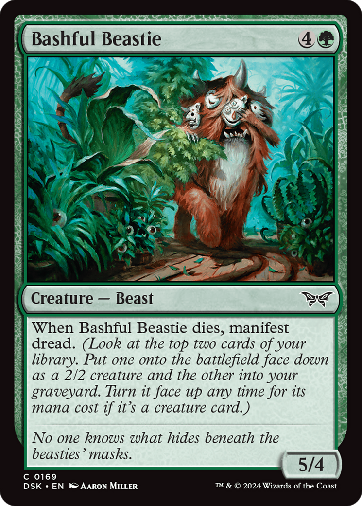 Bashful Beastie [Duskmourn: House of Horror] | Odin's Place