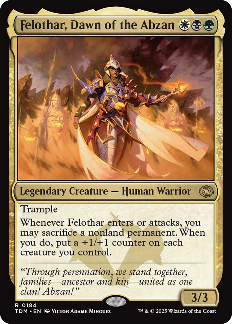 Felothar, Dawn of the Abzan [Tarkir: Dragonstorm] | Odin's Place