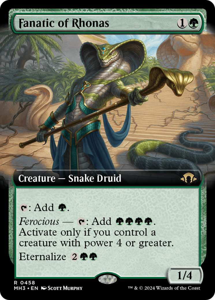 Fanatic of Rhonas (Extended Art) [Modern Horizons 3] | Odin's Place