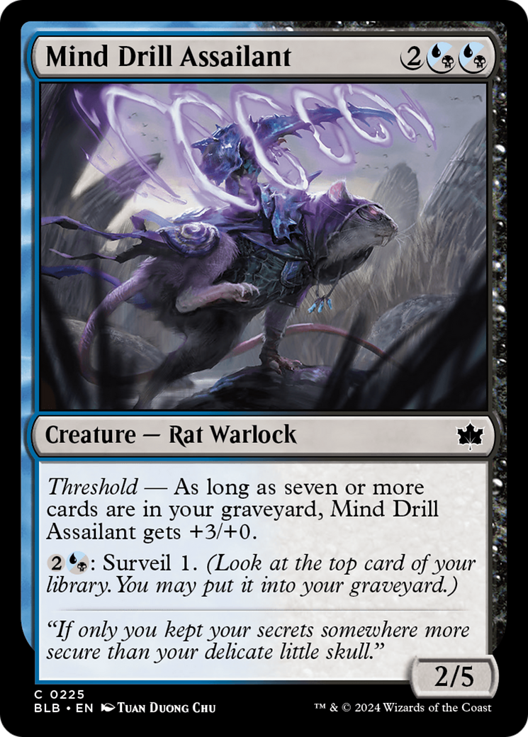 Mind Drill Assailant [Bloomburrow] | Odin's Place