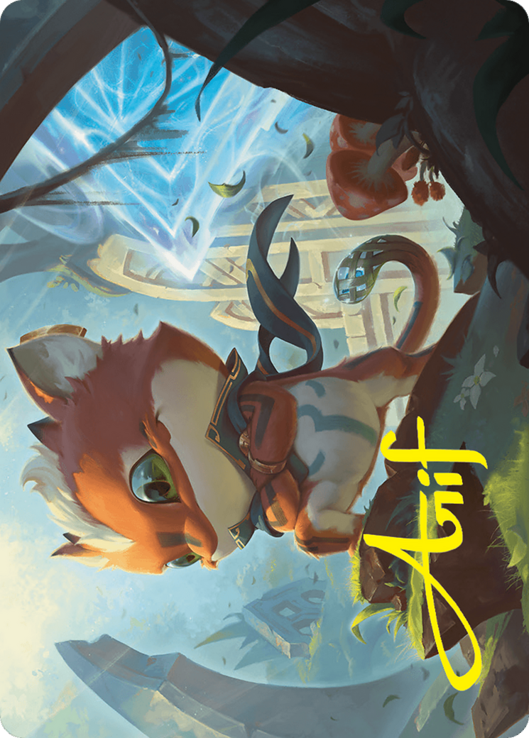 Loot, Exuberant Explorer Art Card (12/54) (Gold-Stamped Signature) [Foundations Art Series] | Odin's Place